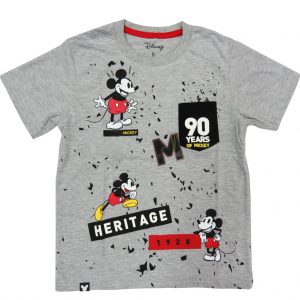 Polo manga corta Mickey en el tiempo