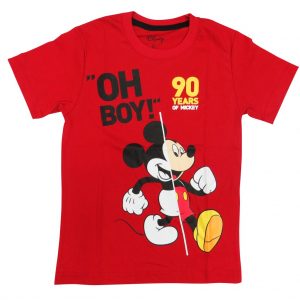Polo manga corta rojo Mickey 90