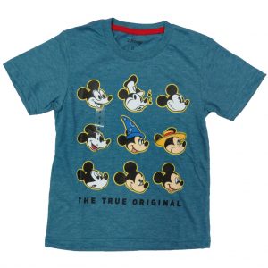 Polo manga corta azul verdoso Mickey 90
