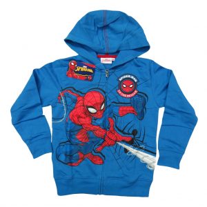 Sudadera azul Spiderman