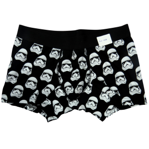 Boxer negro Star Wars Clon
