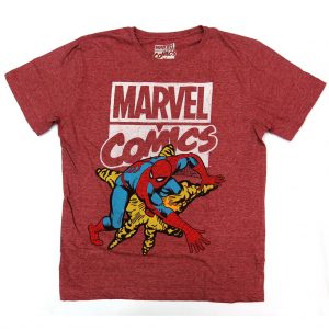 Polo manga corta rojo Marvel Comics Spiderman