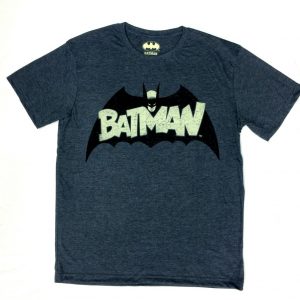 Polo manga corta azul acero Batman
