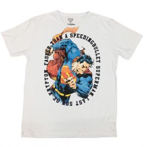 Polo blanco Superman