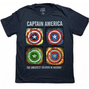 Polo manga corta Capitán América