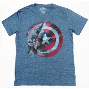 Polo manga corta de Avengers Hulk y escudo