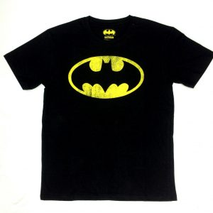 Polo manga corta negro Batman