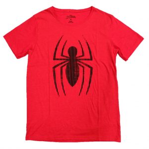 Polo manga corta rojo Spiderman